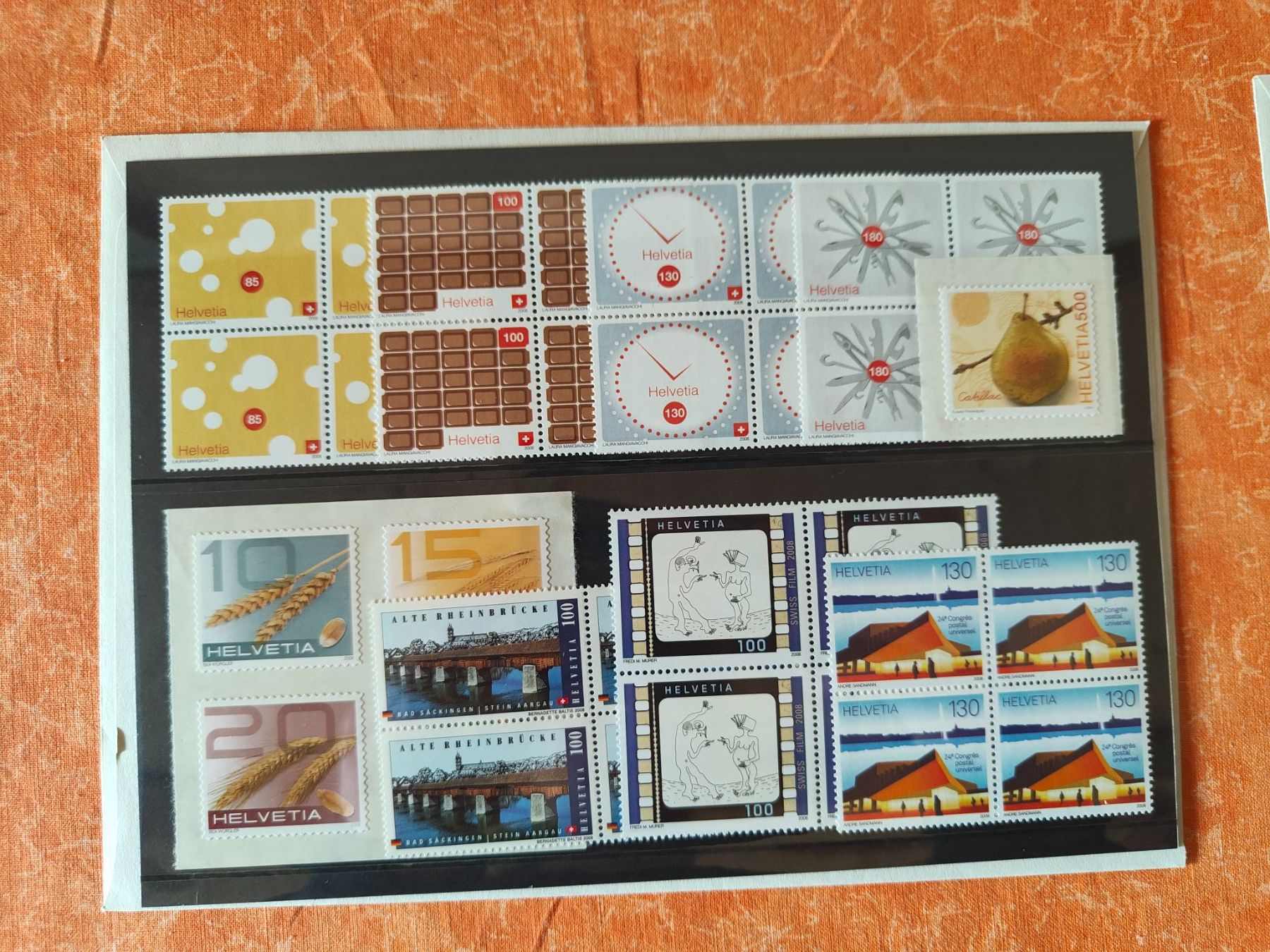 Tutti i francobolli: Timbres 2008 blocs de 4 non oblitérés – Nuovo e nell'imballaggio originale da Gryon venduto da Jessicaj87 2