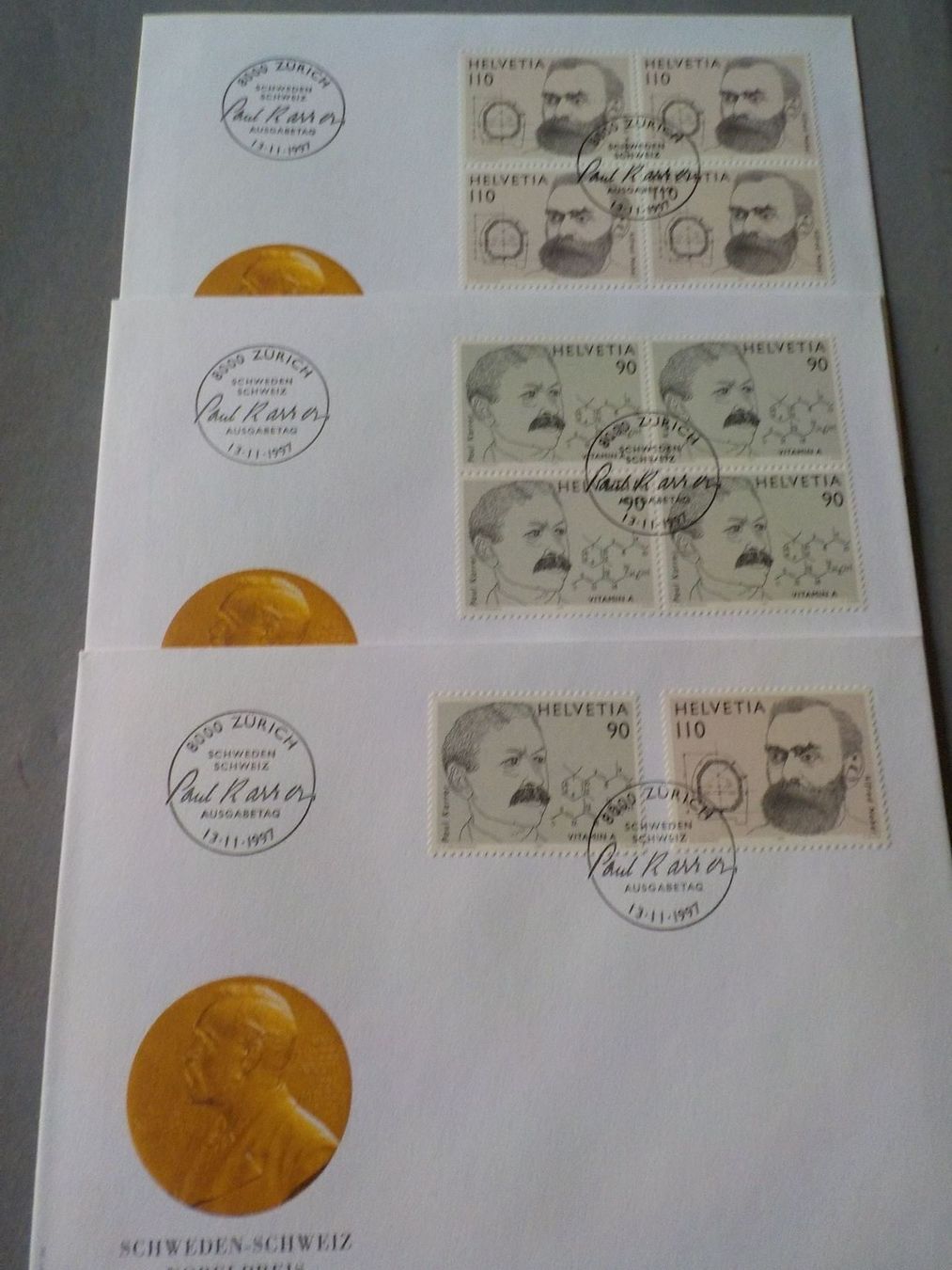 Alle Briefmarken: 1997, FDC, Gemeinschaftsausg. CH/SW – Neu (gemäss Beschreibung) aus Muri b. Bern von Ricardoverkauf