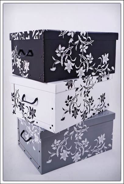 Sonstiges für Haushalt & Wohnen: Aufbewahrungsbox Blumen - 3er Set - Baro – Neu und originalverpackt aus Amriswil von JaJa-Express