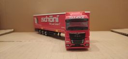 HERPA. MAN 4X2. TRANSPORT SCHONI. 1:87. CH.