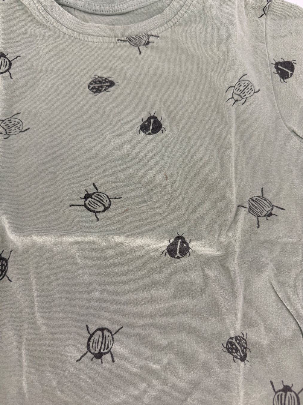 Chemises, T-shirts & Polos: Shirt mit Käfer-Print Gr. 110 von Primark – D'occasion à Auenstein par moin. 1