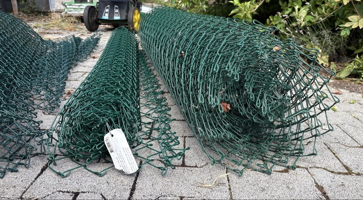 Recinzioni: Diagonalgeflecht- Gartenzaun grün – Nuovo (secondo la descrizione) da Bennwil venduto da Zwaergli79 1
