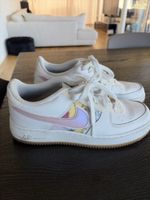 Nike Air Force 1 Sneaker weiss rosa guter Zustand