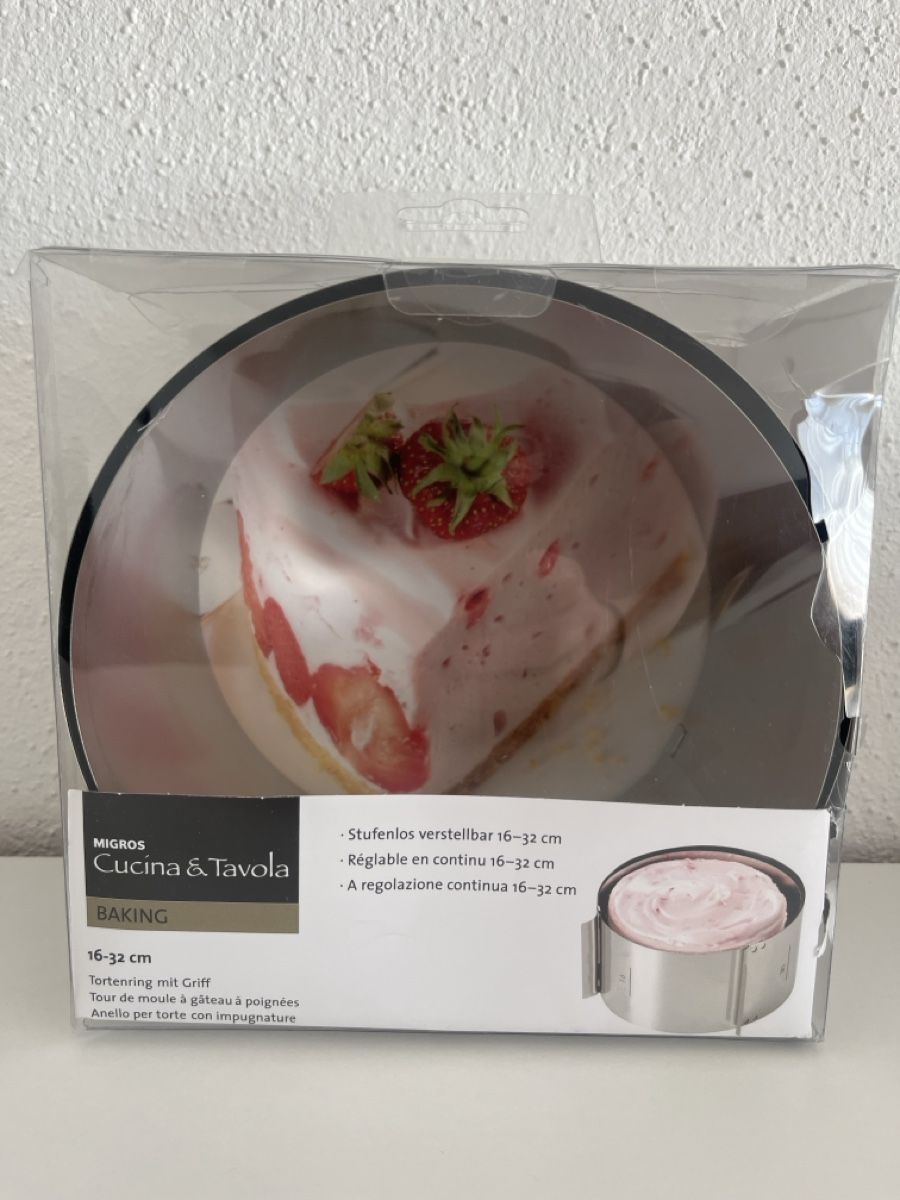 Migros Teglie da forno: Tortenring  16-32cm – Nuovo (secondo la descrizione) da Herrenhof venduto da Einkaufswagen01