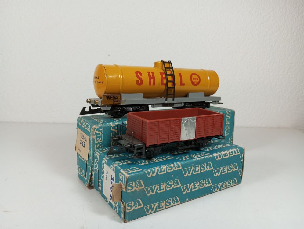 WESA: Zisternen- und Hochbordwagen / wagons-marchandises (Gebraucht) in ...
