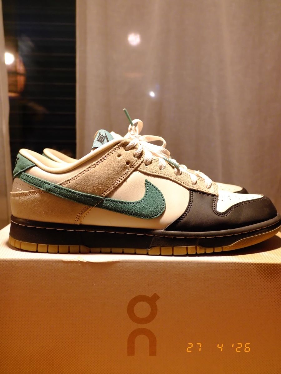 Scarpe da uomo: Nike Dunk Low Classic Green Black White Gr. 44.5 – Nuovo (secondo la descrizione) da Oberengstringen venduto da lombibardi