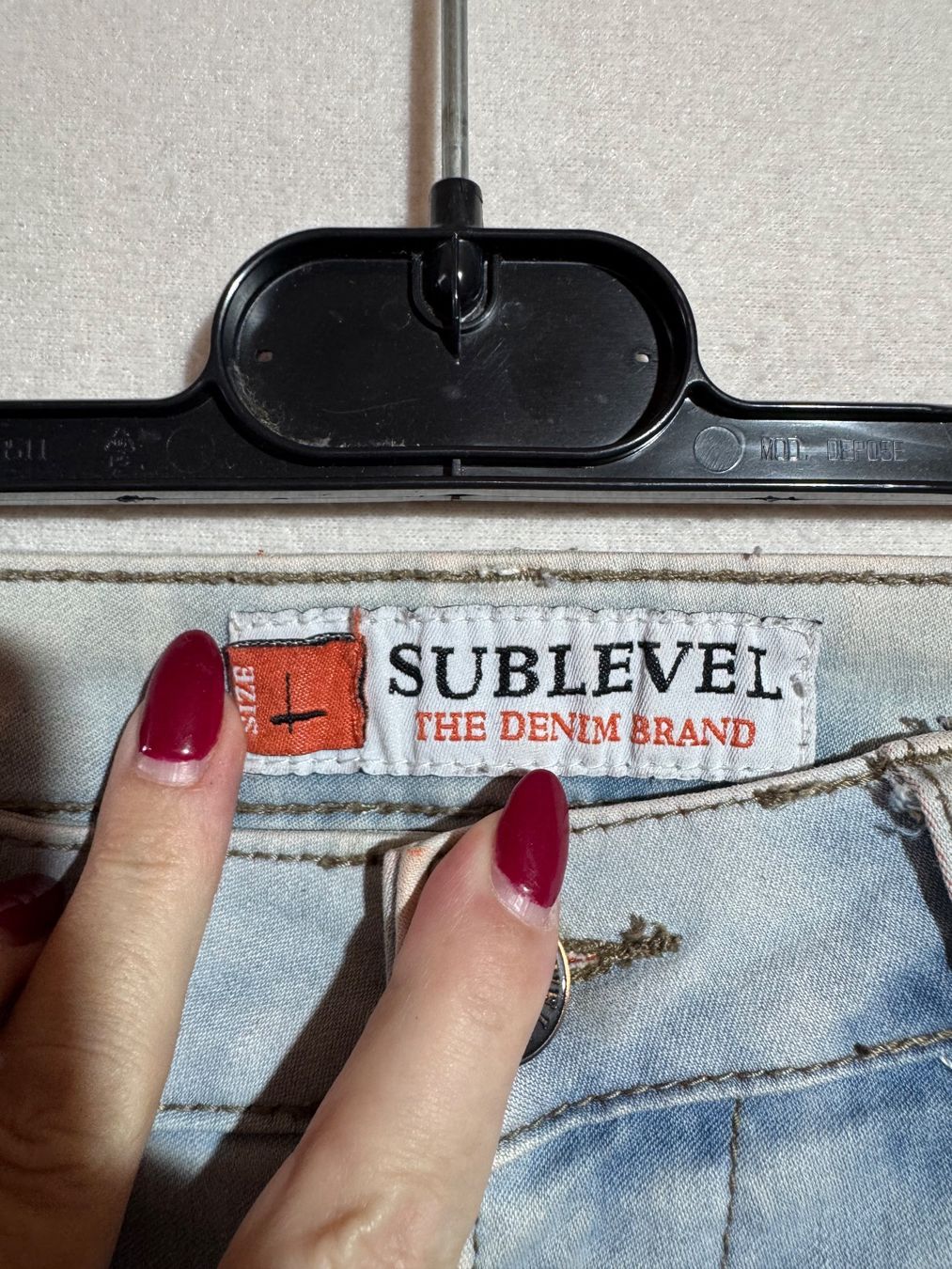 Jeans: Hellblaue Jeans von Sublevel Gr. L – Usato da Grosswangen venduto da SALE_SALE_SALE 3
