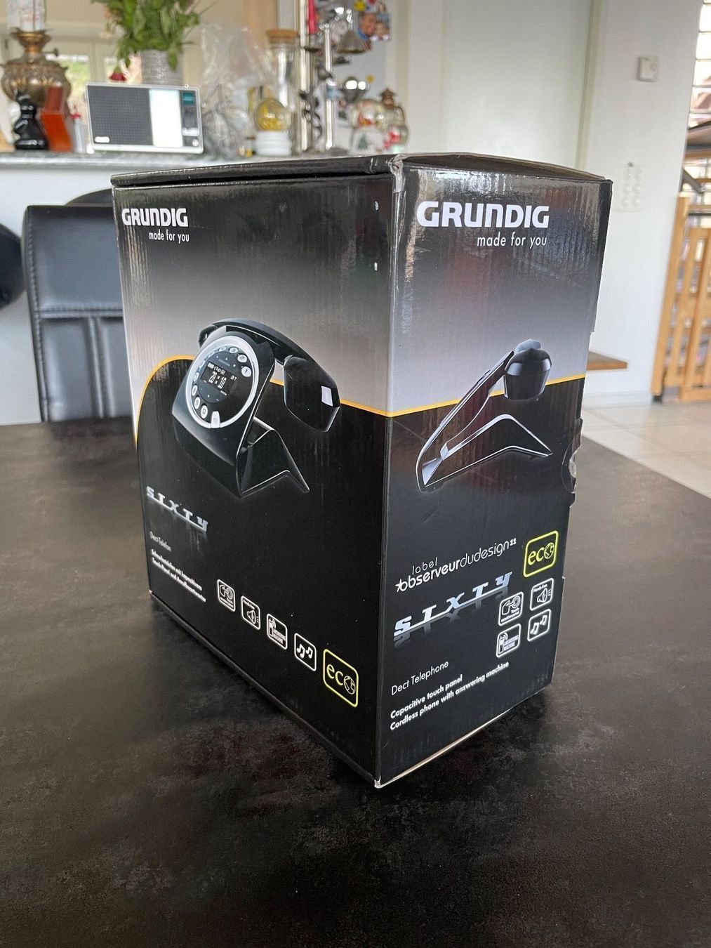 Grundig Telefoni: Téléphone Grundig Sixty Noir – Usato da Vallamand venduto da Bricbracbroc82 4