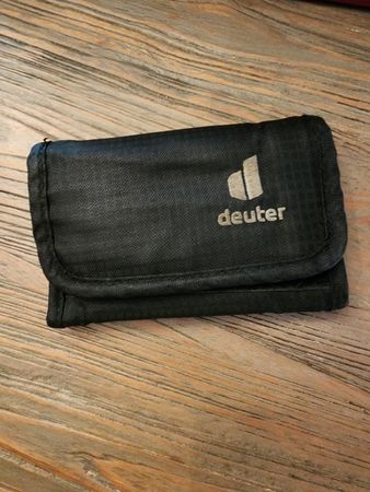 Deuter Portemonnaie Geldbörse Schwarz