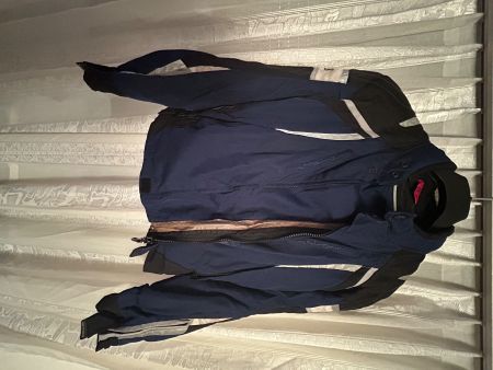 IXS Motorradkombi Jacke und Hose blau schwarz gebraucht