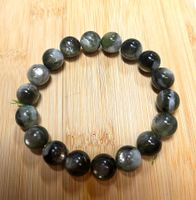 Grünes Mica/Lepidolit Armband 11.3mm
