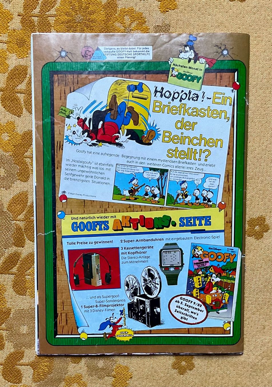 BD: Goofy Heft Nr 8 von 1982 – D'occasion à Endingen par nathan05 9