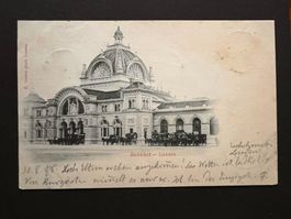 Postkarte Luzern Bahnhof 1898 (P330)