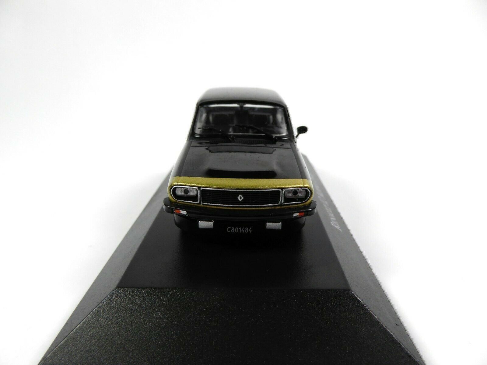 Renault Modellini d'auto: Renault 12 Alpine 1978 schwarz / gold – Nuovo e nell'imballaggio originale da Gerlafingen venduto da espero88 8