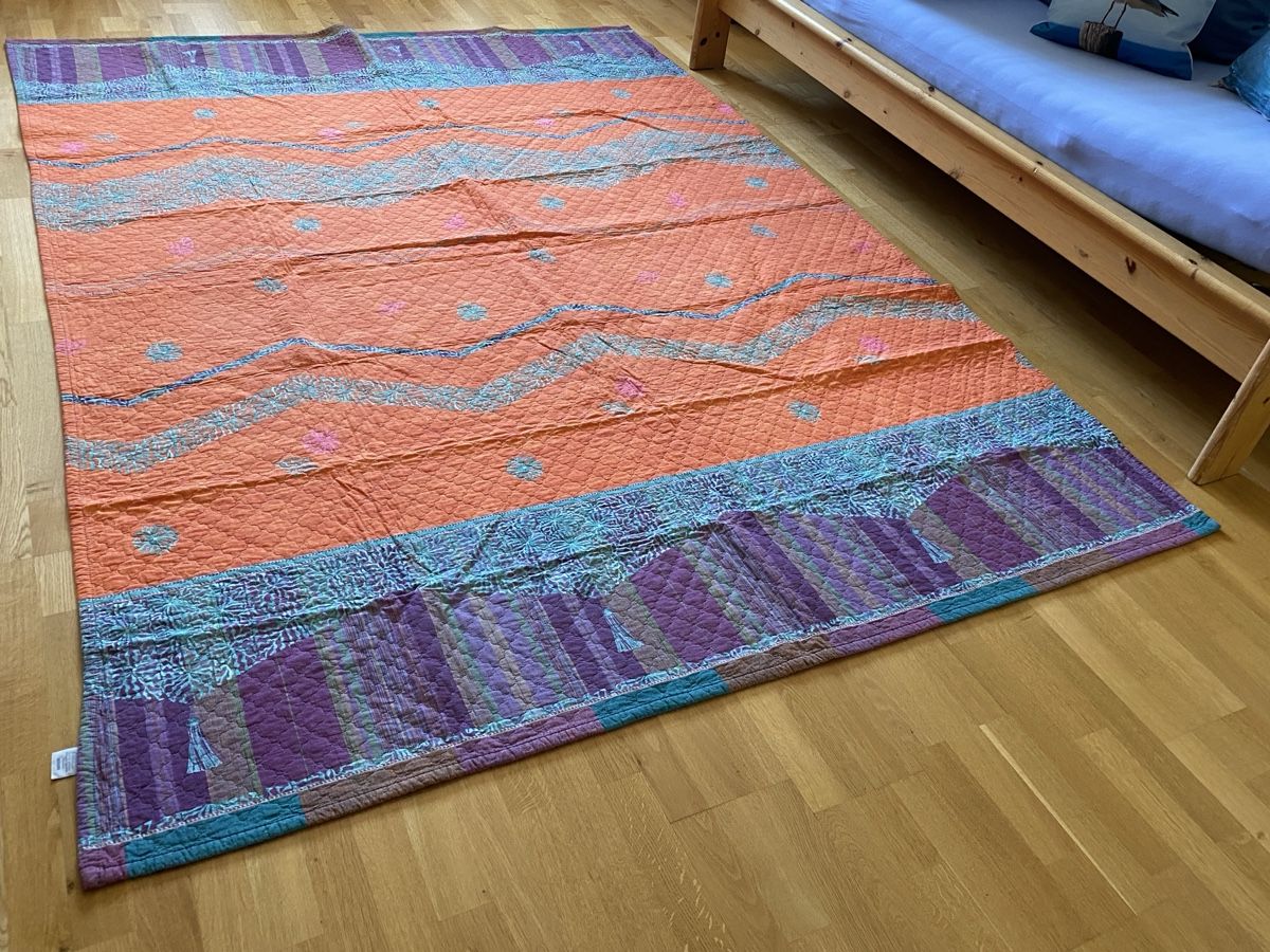 Coperte: Tagesdecke 100% BW gesteppt, Allzweckdecke, Sofadecke – Usato da Hünibach venduto da nadalila 2