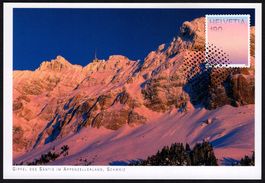 MK Farben der CH-Alpenglühenorange, Säntisgipfel