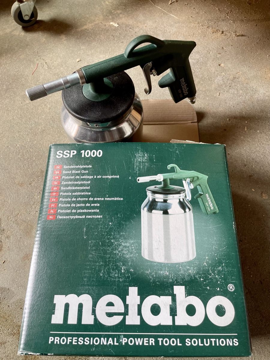 Metabo Tutti gli attrezzi: Pistolet de sablage Metabo – Nuovo (secondo la descrizione) da Villarvolard venduto da Kiwiboy89