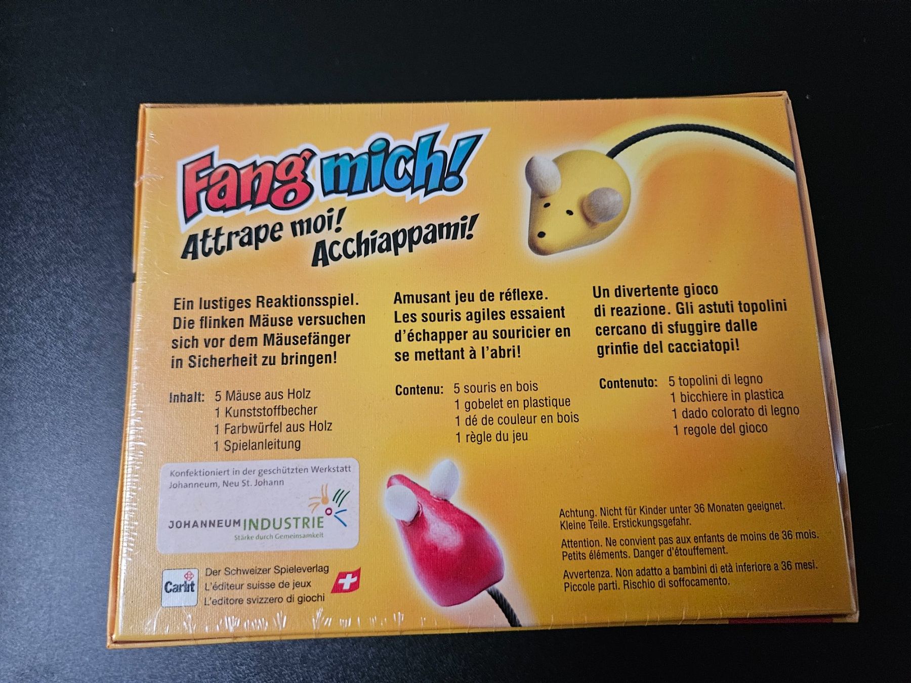 Giochi: Neu - Carlit - Fang mich! – Nuovo e nell'imballaggio originale da Dagmersellen venduto da Jarsetz_Restposten 1