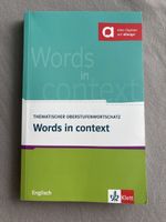 Words in context - Thematischer Oberstufenwortschatz