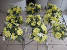 Margeriten Deko-Blumen-Set (9 Blumensträusse ein Preis :)