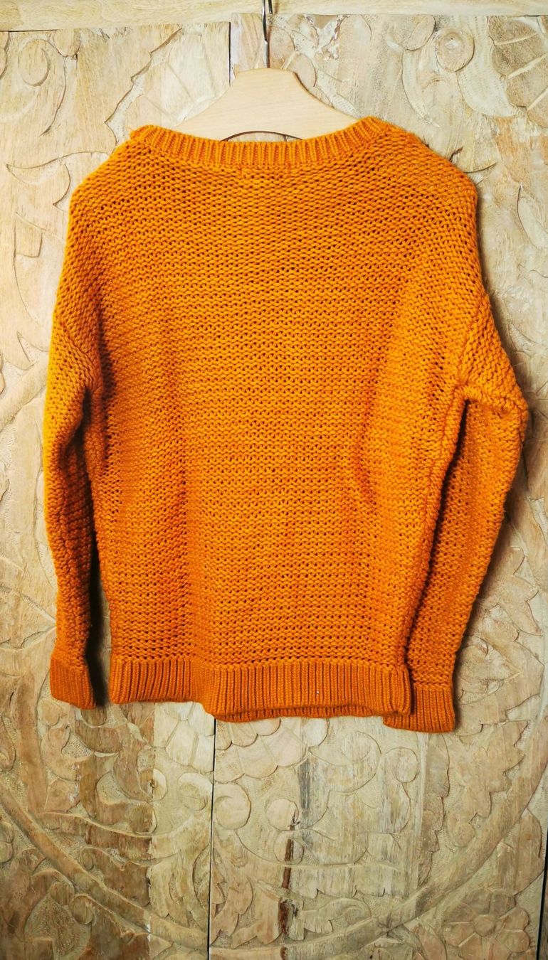 Pullover & Sweatshirts: Rustikaler AMISU Pullover Yellow - S – Gebraucht aus Wettingen von JasminL92 1