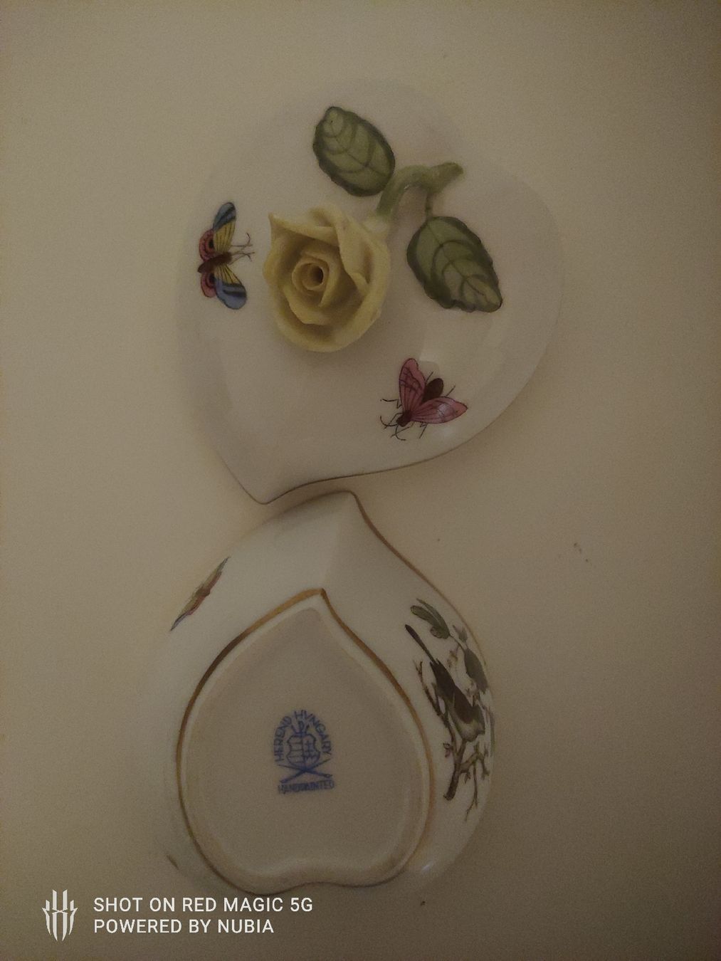 Herend Figuren: herend hungary handpainted kleine blume schatulle – Gebraucht aus neuhausen von vwg_9hjs 5