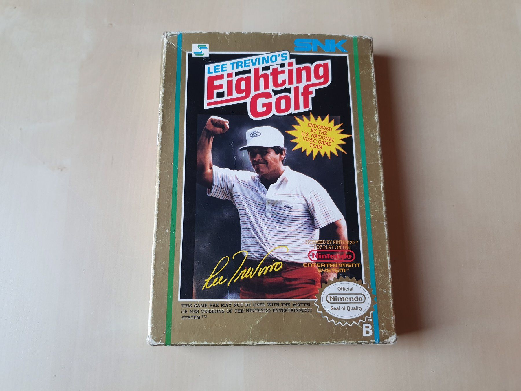 Nintendo Giochi: Lee Trevinos Fighting Golf – Usato da Stansstad venduto da collectorsshop