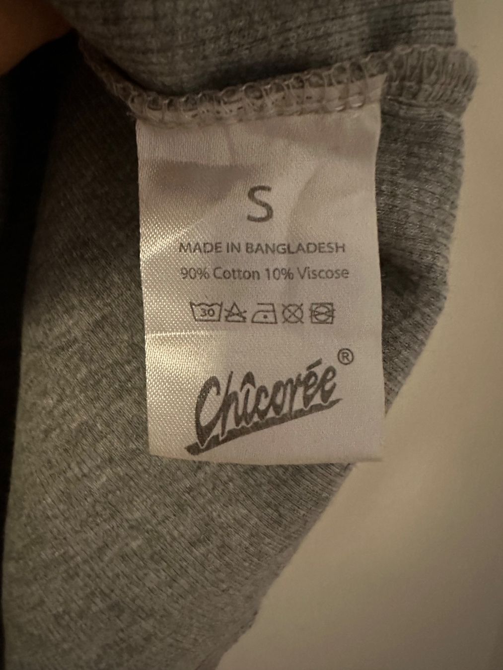 T-shirt: Chicorée Kurzarmshirt grau – Usato da Trimbach venduto da Goldchild_8 3