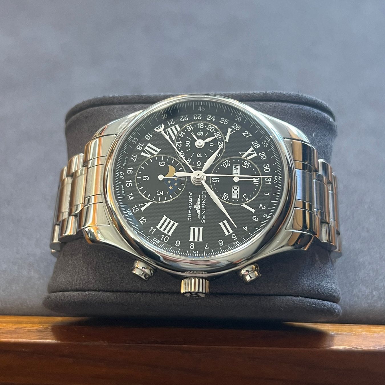 Longines Uhren: Longines Master Collection Moon-Phase L2.773.4 – Gebraucht aus Carouge GE von Watchaser 6