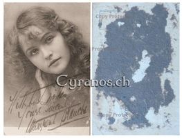 Margaret Blanche (?-?) Schauspielerin - Autogramm
