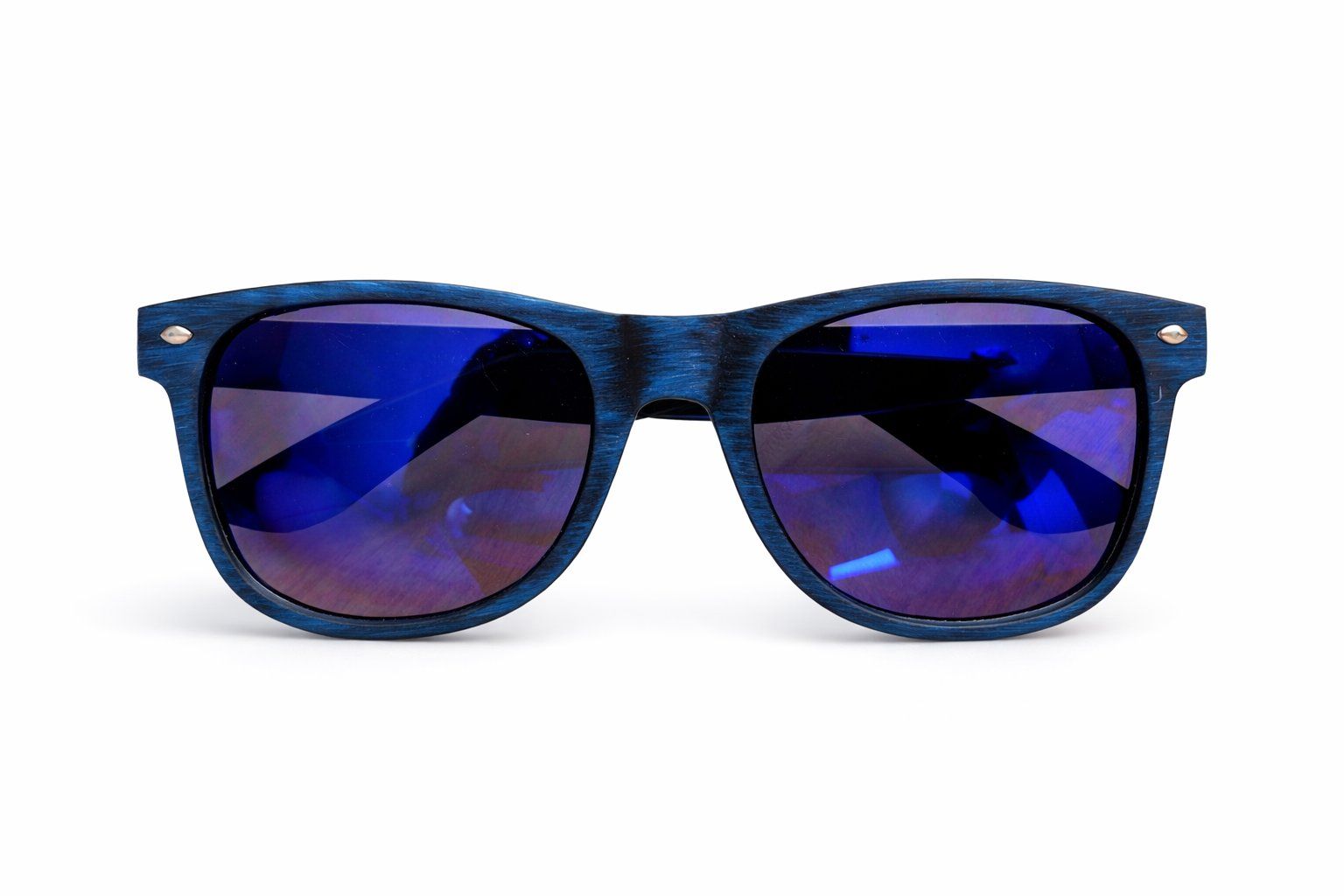 Occhiali & Lenti: Blaue Sonnenbrille Holzoptik – Nuovo (secondo la descrizione) da Fully venduto da VaneaSelection