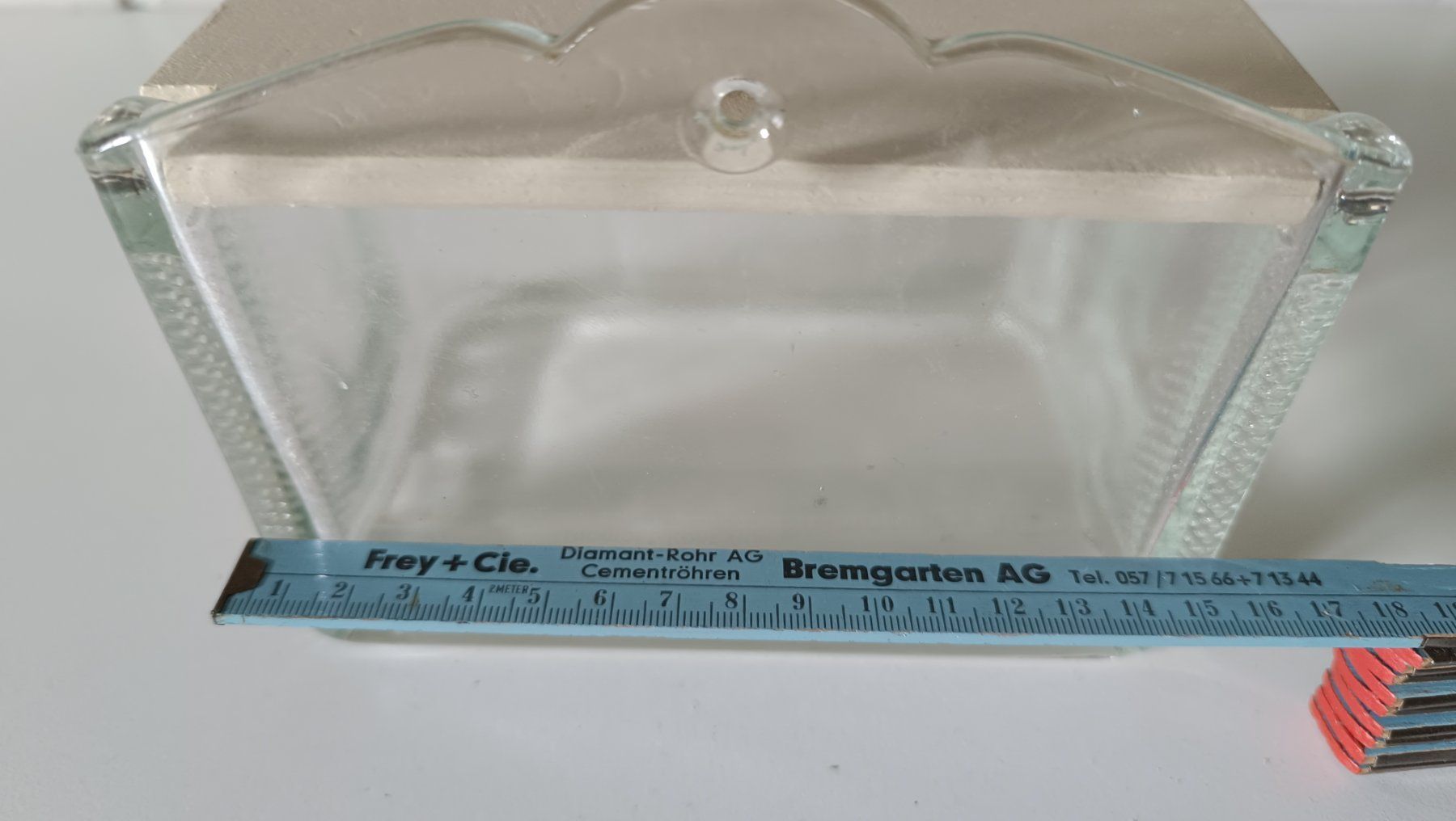 Bicchieri: Antikes Salz Glas mit Deckel – Usato da Zürich venduto da Jul69 8
