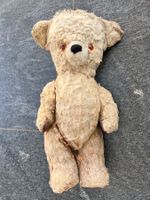 Vintage Teddybär, beige, ca. 30cm, um 1940/1950, Teddy