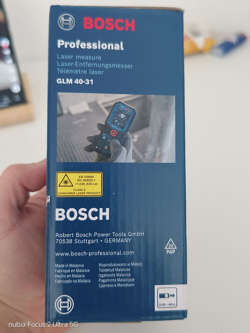Bosch Misurare: BOSCH Professional Laser measure GLM 40-31 – Nuovo (secondo la descrizione) da wattwil venduto da pel_qh26 2
