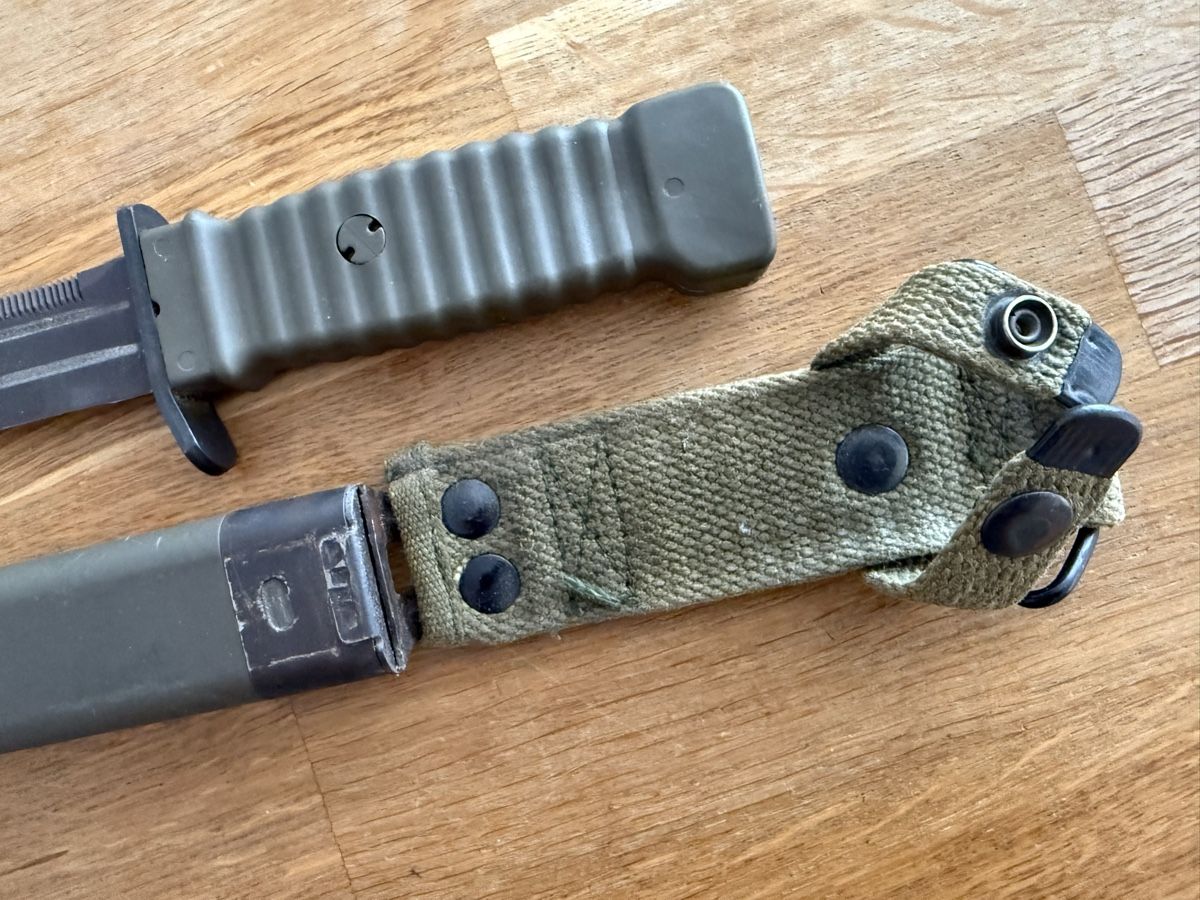 Armi bianche: Armeemesser Bajonett Kampfmesser – Usato da Goldach venduto da Messerguru 2