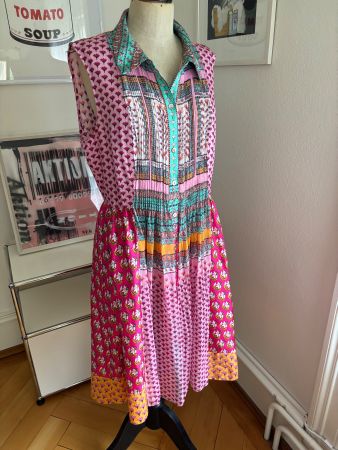Diane von Furstenberg Sommerkleid,Seide, 10= 38-40, NP:689.-