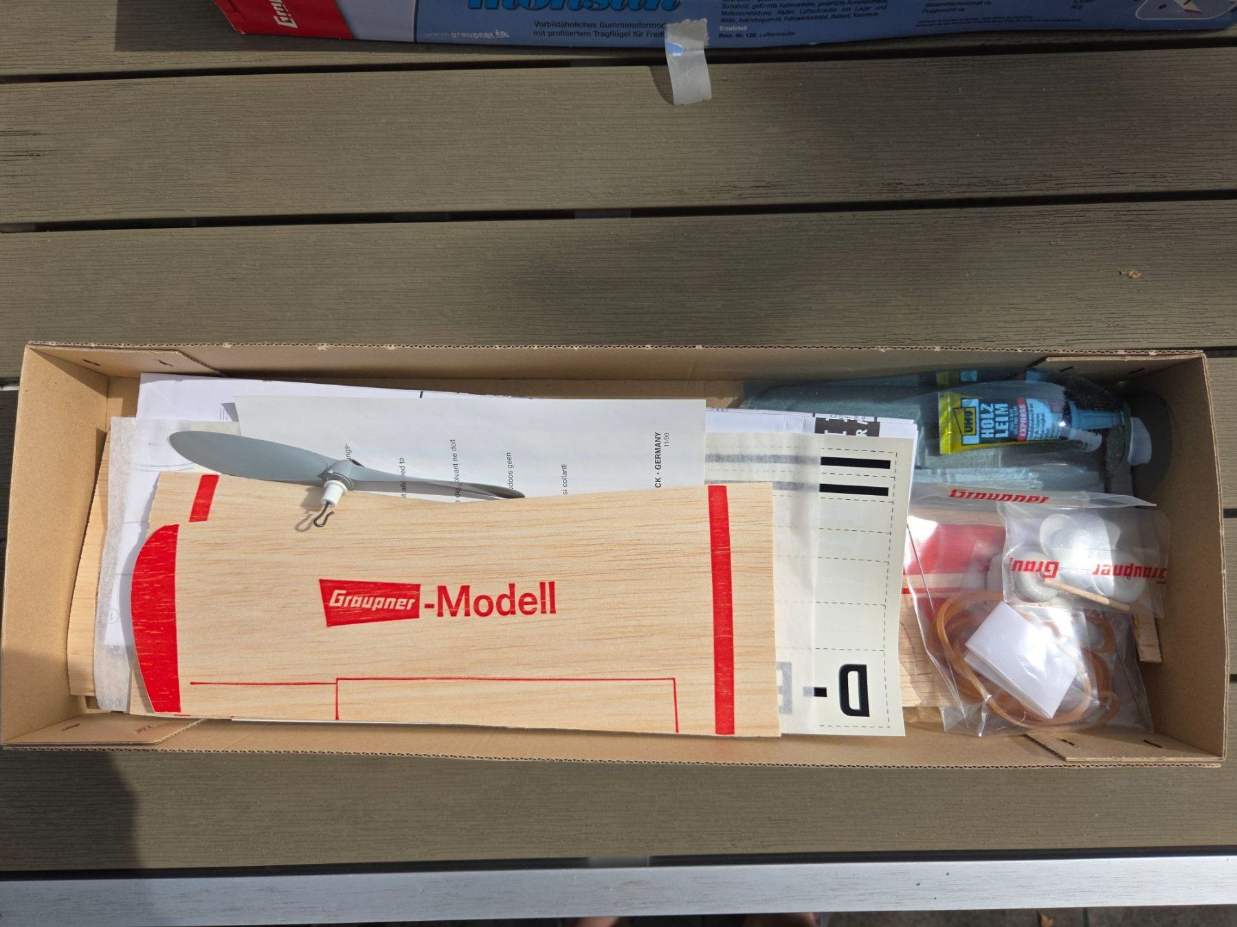 Graupner Modellismo RC: Graupner Monsun Gummimotor Modell – Nuovo e nell'imballaggio originale da Oetwil am See venduto da Martair 1
