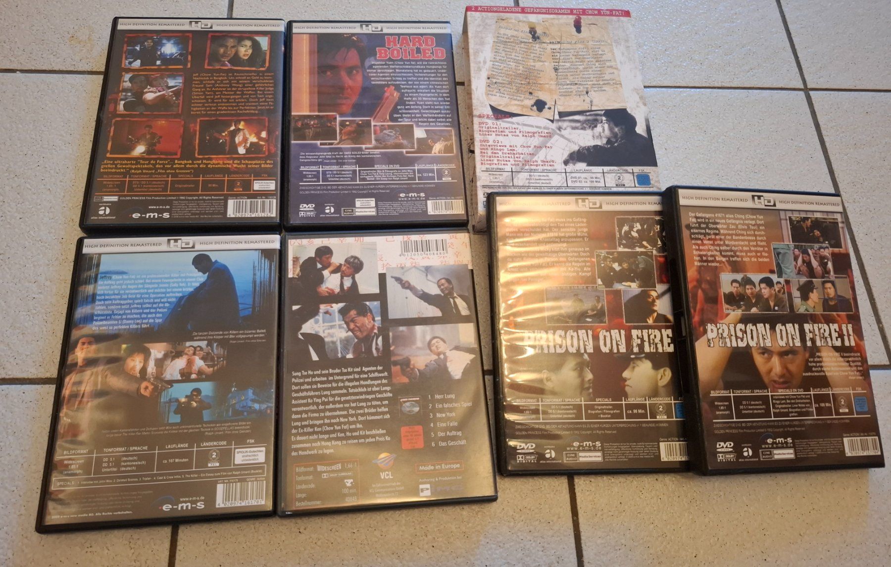 Tutti i DVDs: Chow Yun Fat Filmsammlung – Nuovo (secondo la descrizione) da Riehen venduto da DVD-Palace 1