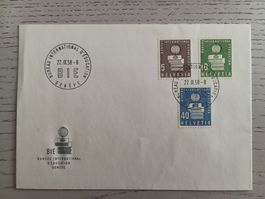 1958 FDC Int. Erziehungsamt
