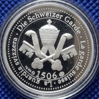 Vatikanstadt die Schweizer Garde 1 Unze Silber