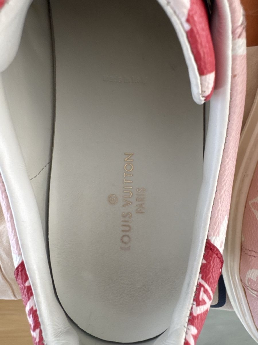 Louis Vuitton Scarpe da uomo: Louis Vuitton Time Out Sneaker Rosa – Usato da Zürich venduto da mah_zb5t 3