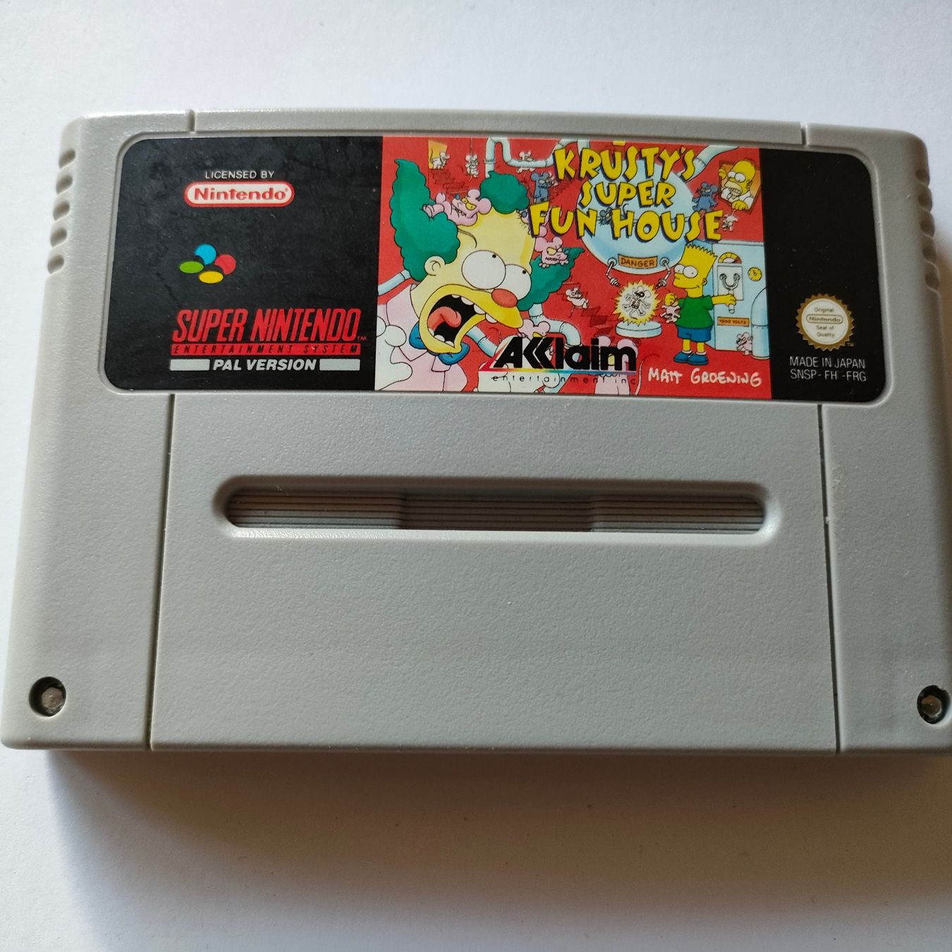 Nintendo Giochi: Krusty's Super Fun House - SNES – Usato da Zürich venduto da Mephisto87