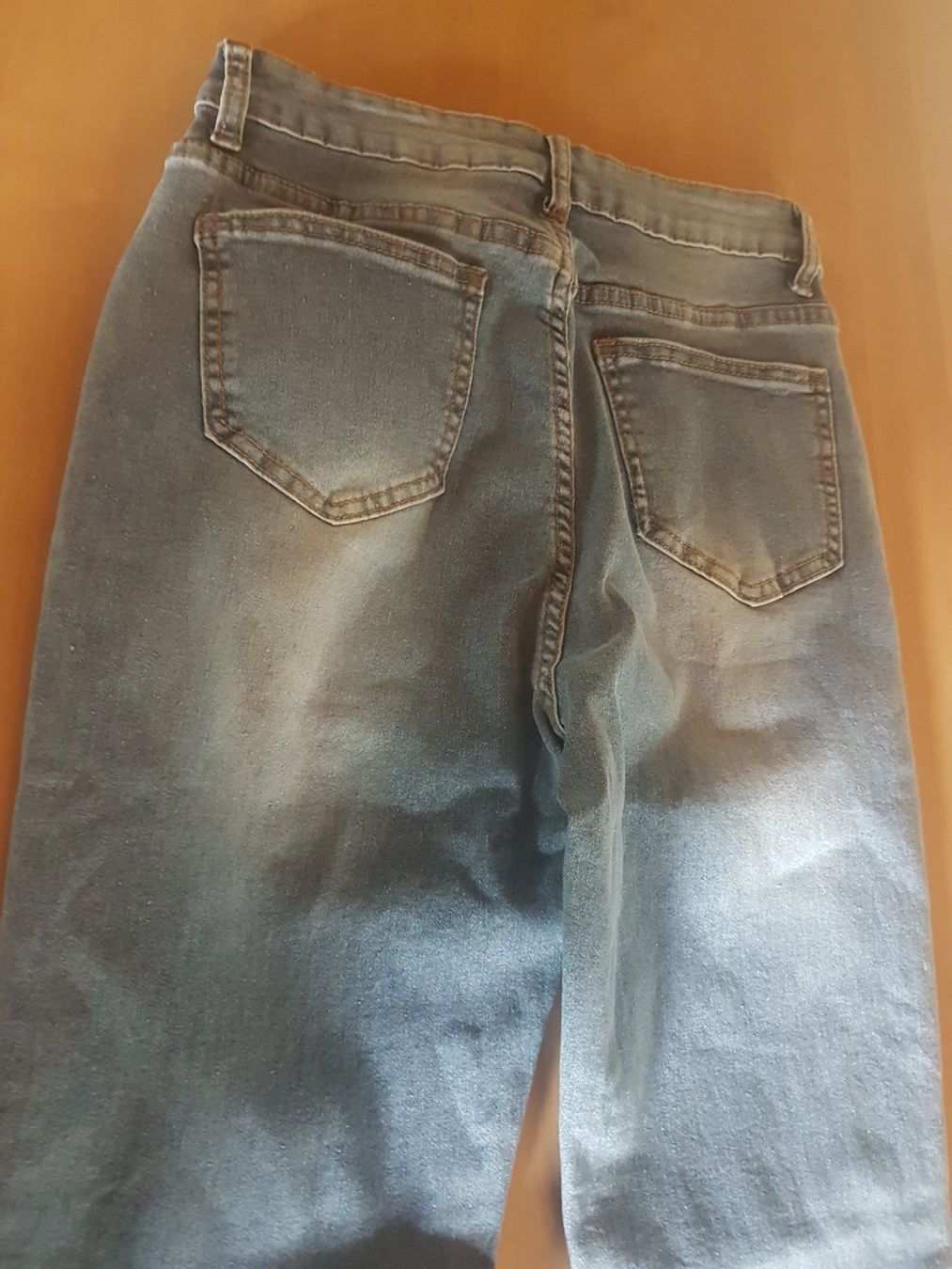 Jeans: Pantalon jeans bleu taille S 85% coton – Usato da Villiers venduto da san_jn5w 5