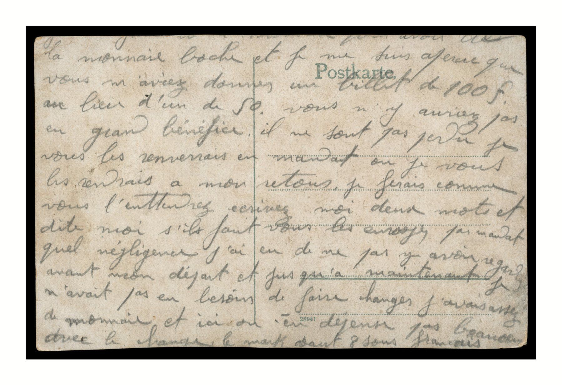 Cartes postales: RHEIN LORELEY - 1910 – D'occasion à Onex par gonsla01 1
