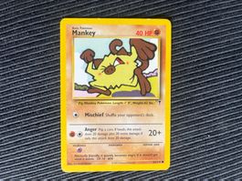 Pokemon Mankey Non Holo Legendary Collection