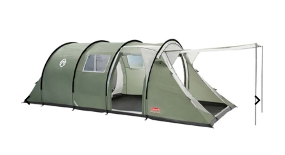Coleman Tente Meadowood Air Familiale - 4 Places, Compartiments Sombres, Montage Rapide, étanche 4000 Mm