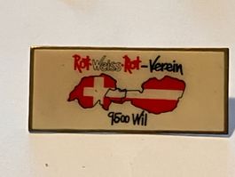1 Pin Rot Weiss Rot Verein Wil