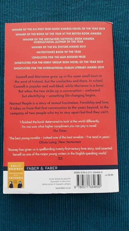 Bücher: Normal People von Sally Rooney – Gebraucht aus Walterswil SO von NiKi_3 1