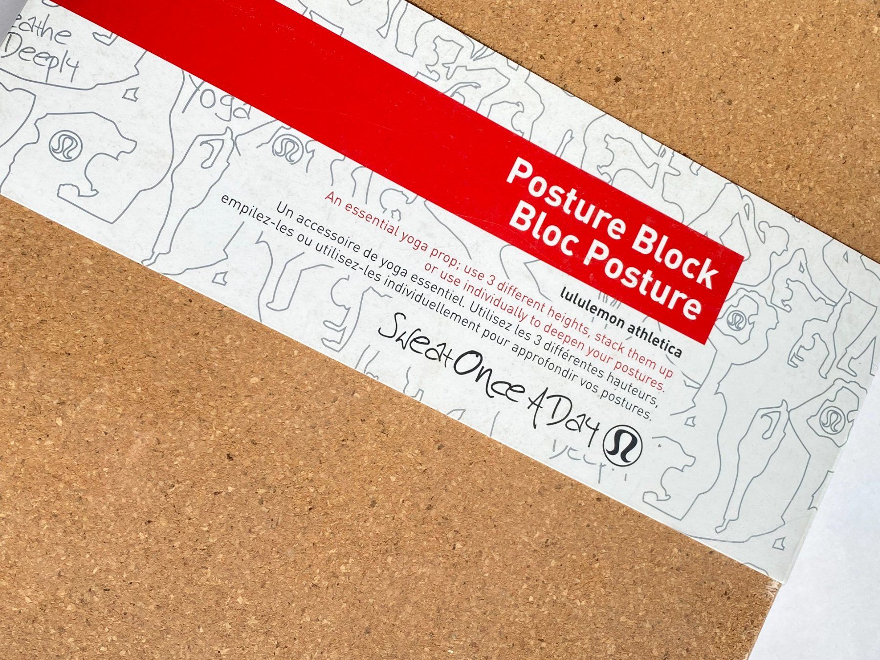 Lululemon Hometrainer: NEU - Lululemon Yoga Block aus Kork – Neu und originalverpackt aus Bern von lolapennt 1