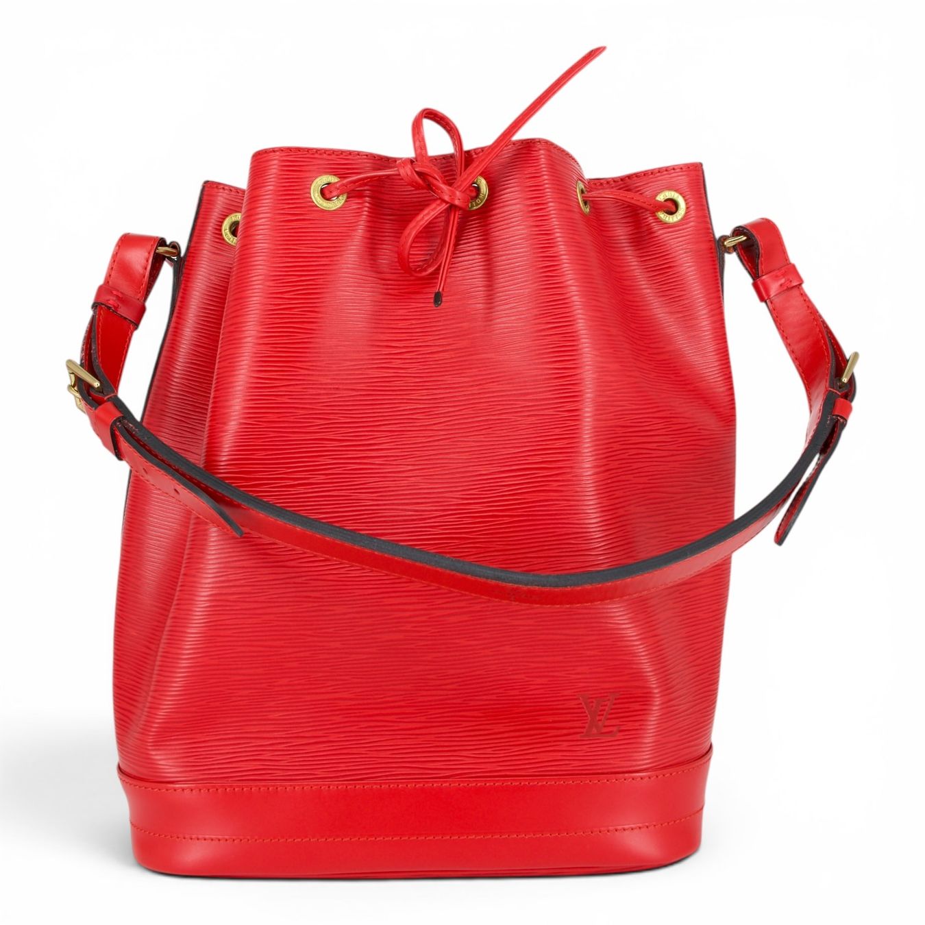 Louis Vuitton Borse da donna: Louis Vuitton Grand Noé Epi rot – Usato da Binningen venduto da Designerlabels